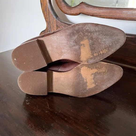 Last Chance! Isola Mora Whiskey Canneto Brown Boots with Original Box - Size 6 - Picture 9 of 10